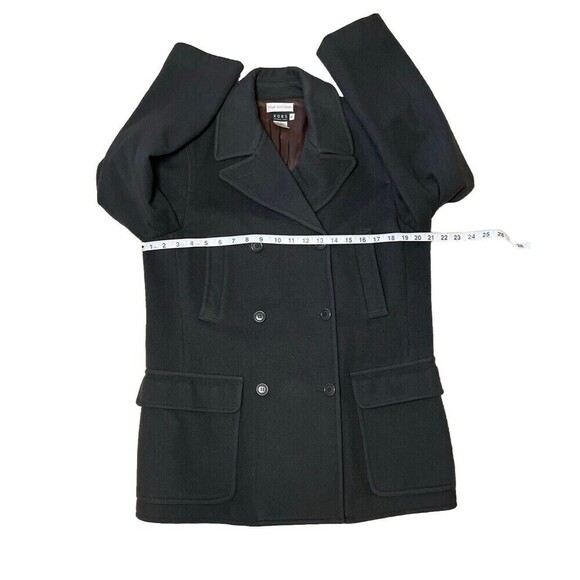 Michael Kors Vintage 90’s Double Breasted USA Made Wool Cashmere Pea Coat - Picture 5 of 11